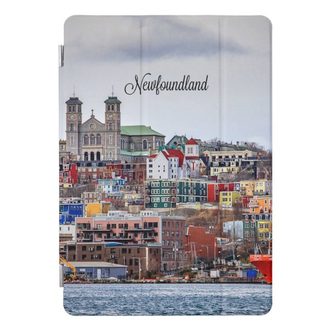 Newfoundland, cityscape photograph iPad pro cover (Front)