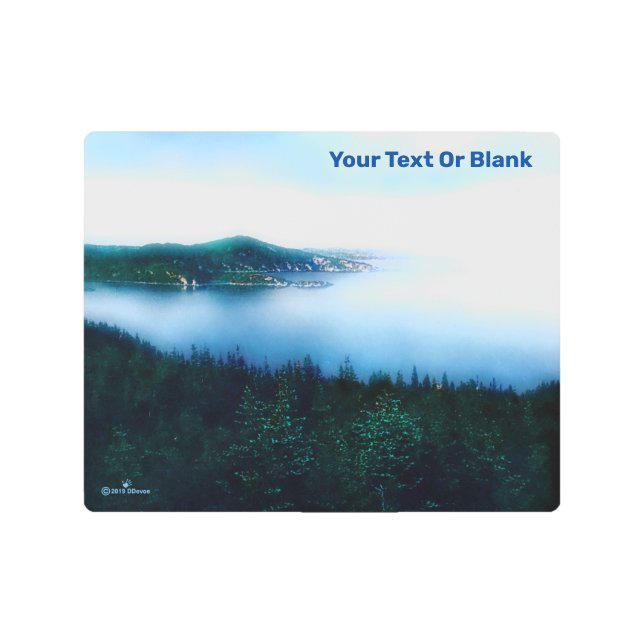 Newfoundland Coast Metal Print (Front)