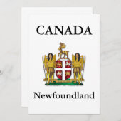 Newfoundland coat of arms (Front/Back)