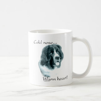 Newfoundland Cold Nose Warm Heart Coffee Mug