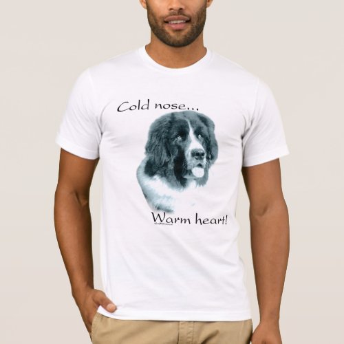 Newfoundland Cold Nose Warm Heart T_Shirt