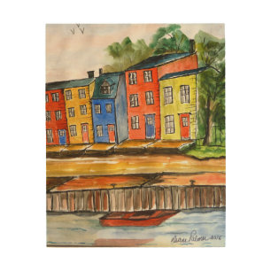Newfoundland Color Wood Wall Decor