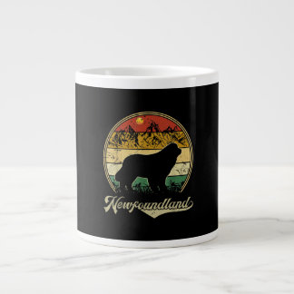 Newfoundland design | funny gift for dog lover giant coffee mug
