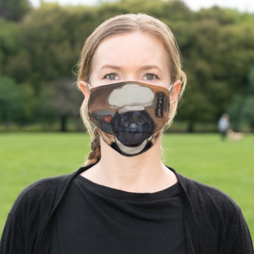 Newfoundland Dog    Adult Cloth Face Mask