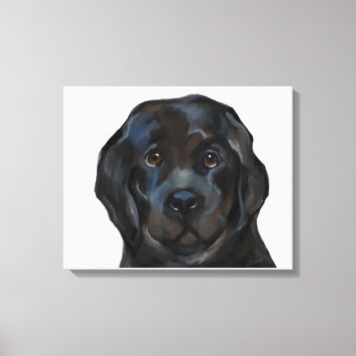 Newfoundland Dog      Canvas Print