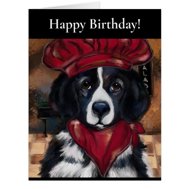 Newfoundland Dog      Cards (Front)