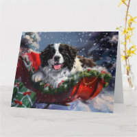 Newfoundland Dog Christmas Festive