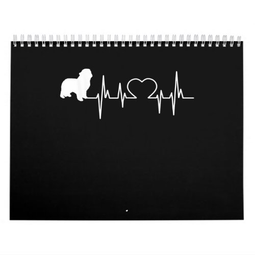 Newfoundland Dog Design Gift  Dog Owner Gift Calendar