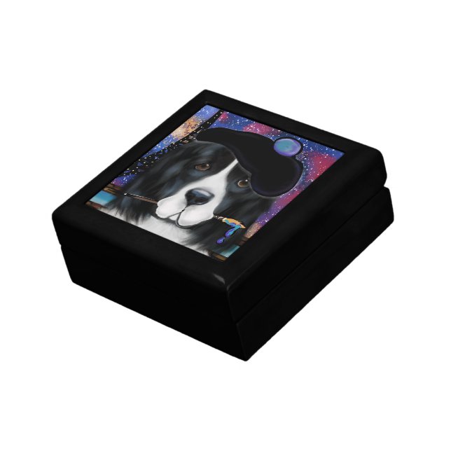Newfoundland Dog Gift Box (Side)
