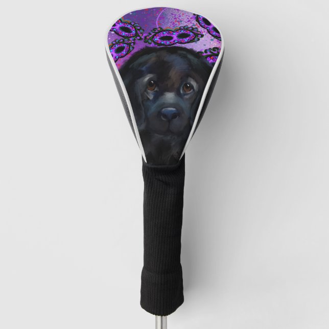 Newfoundland Dog               Golf Head Cover (Front)
