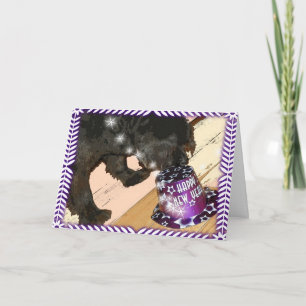 Newfoundland Dog Greeting Card