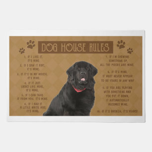Newfoundland Dog House Rules, If It Broken, It’s Y Doormat