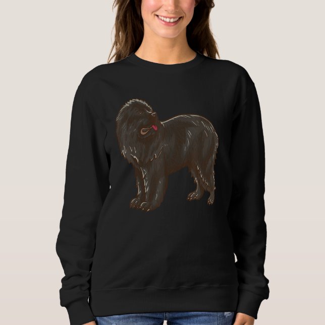 Newfoundland - Dog Identification - Dogs Lover - D Sweatshirt (Front)