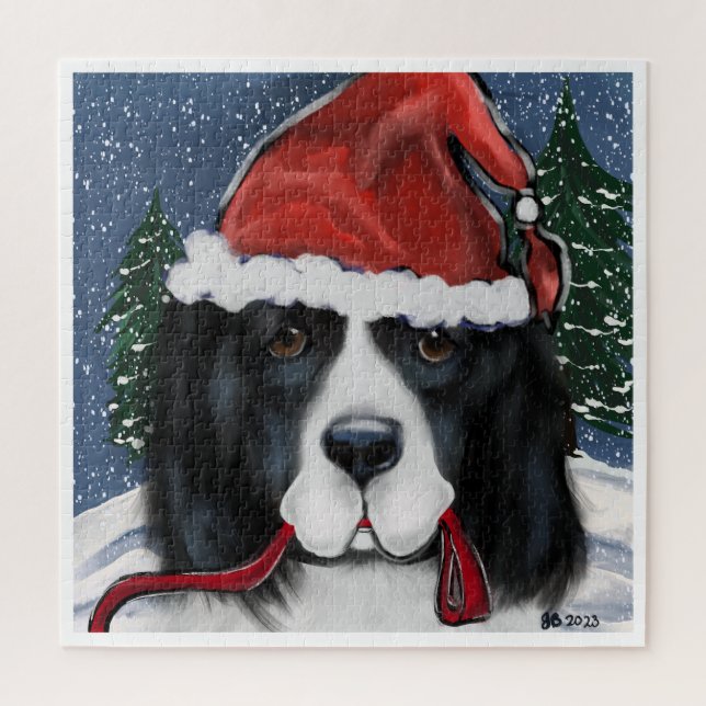 Newfoundland Dog Jigsaw Puzzle (Vertical)