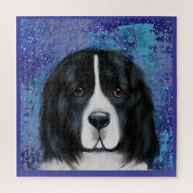 Newfoundland Dog Jigsaw Puzzle (Vertical)