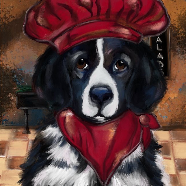 Newfoundland Dog        Kitchen Towel (Creator Uploaded)