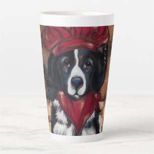 Newfoundland Dog Latte Mug