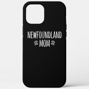 Newfoundland dog mom dog lover paws gift iPhone 12 pro max case
