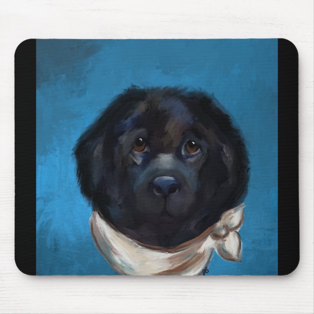 Newfoundland Dog               Mouse Pad (Front)