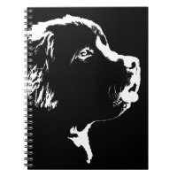 Newfoundland Dog Notebook Puppy Dog Journal Book