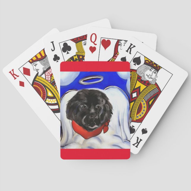 Newfoundland Dog Poker Cards (Back)
