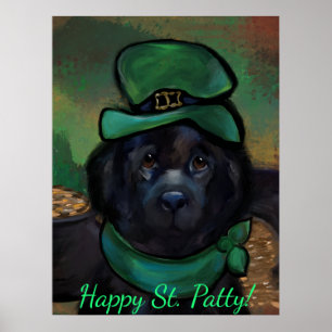 Newfoundland Dog Poster