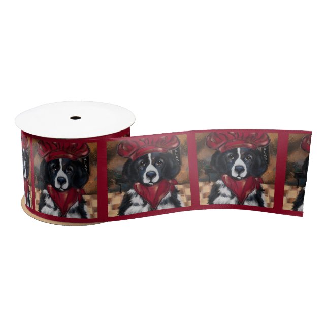 Newfoundland Dog          Satin Ribbon (Spool)