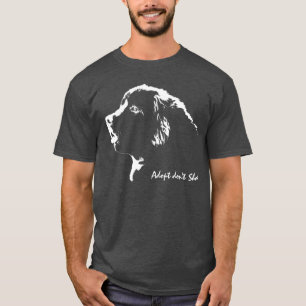 Newfoundland Dog Shirt Adopt Don't Shop Shirt