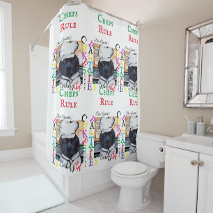 Newfoundland Dog       Shower Curtain