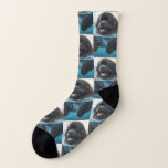 Newfoundland Dog Socks at Zazzle