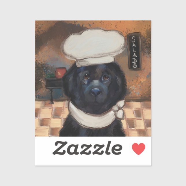 Newfoundland Dog   Sticker (Sheet)