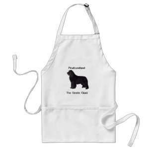 Newfoundland Dog The Gentle Giant Adult Apron