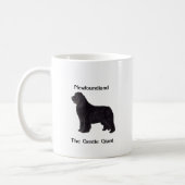 Newfoundland Dog The Gentle Giant Coffee Mug (Left)