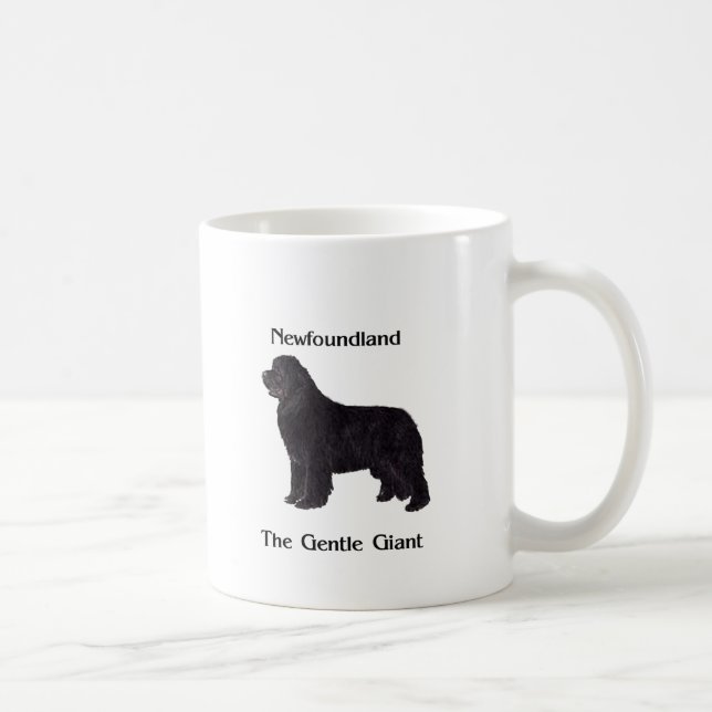Newfoundland Dog The Gentle Giant Coffee Mug (Right)