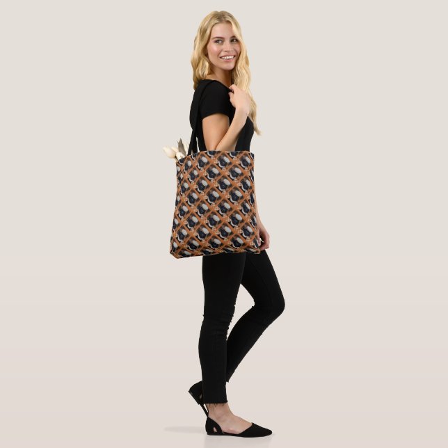 Newfoundland Dog     Tote Bag (On Model)