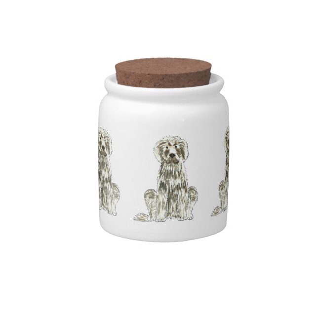 Newfoundland Dog Treat Cookie Jar (Front)