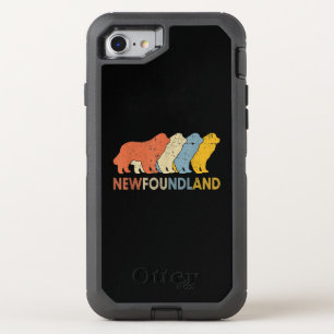 Newfoundland dog valentines day Love day gift OtterBox Defender iPhone SE/8/7 Case