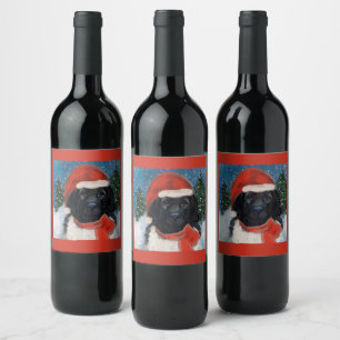 NEWFOUNDLAND DOG WINE LABEL