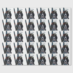 NEWFOUNDLAND DOG  WRAPPING PAPER