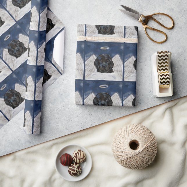 Newfoundland Dog Wrapping Paper (Crafts)