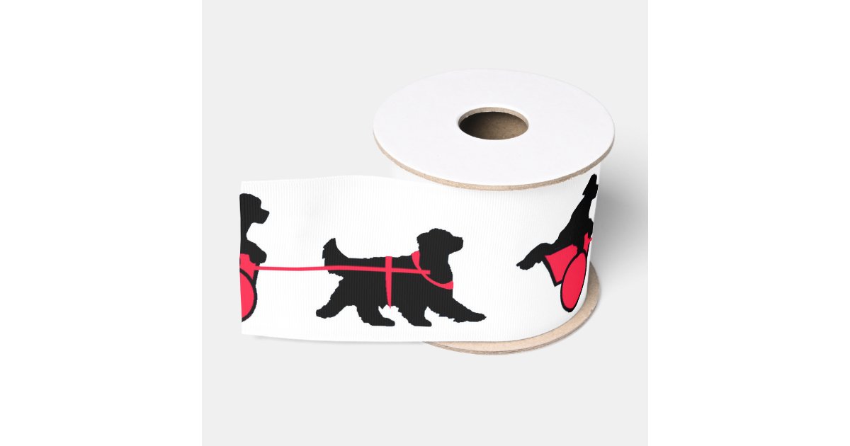 Draft Ribbon Newfoundland Draft Dog Ribbon | Zazzle