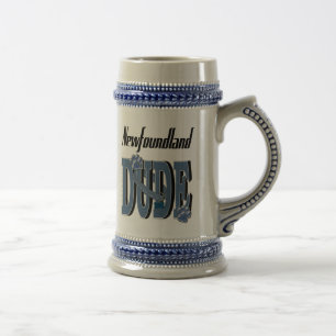 Newfoundland DUDE Beer Stein