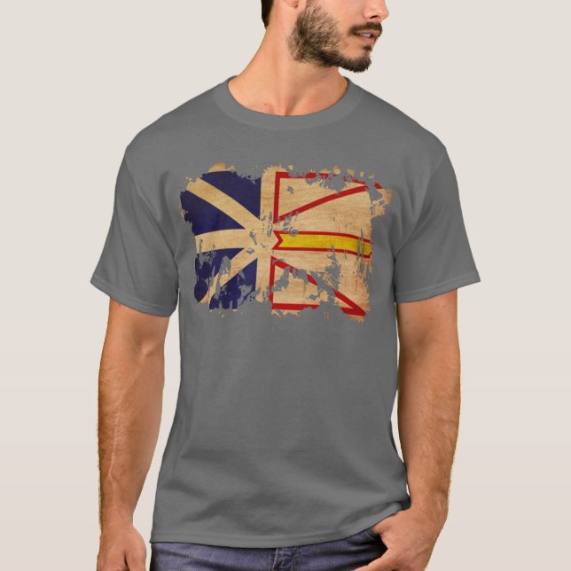 Newfoundland Flag T-Shirt (Front)