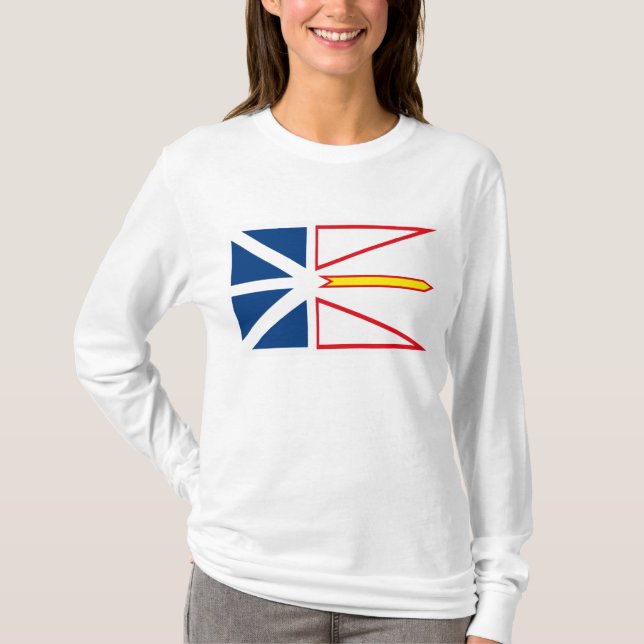 Newfoundland Flag T-shirt (Front)