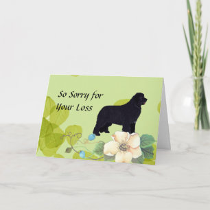 Newfoundland - Green Leaves Design Card