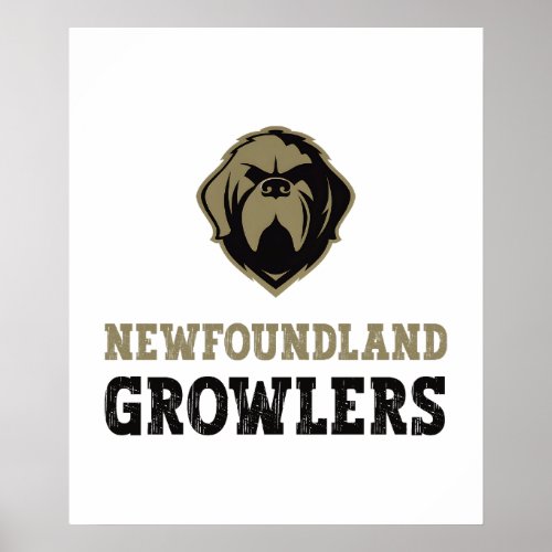  Newfoundland Growlers _ The  Newfoundland Growler Poster