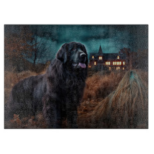 Newfoundland Halloween Scary Cutting Board