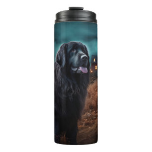 Newfoundland Halloween Scary Thermal Tumbler