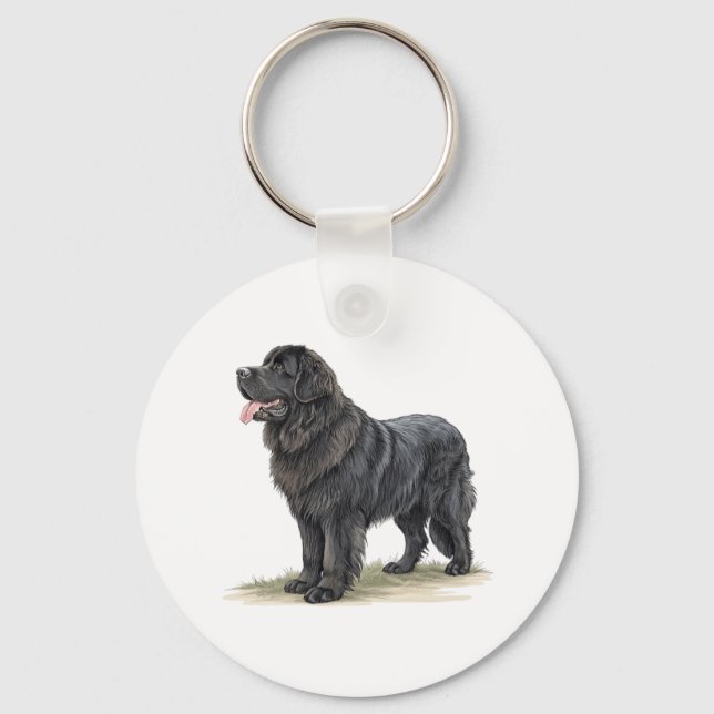 Newfoundland Keychain (Front)