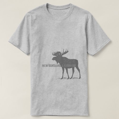 Newfoundland  Labrador Moose T_Shirt